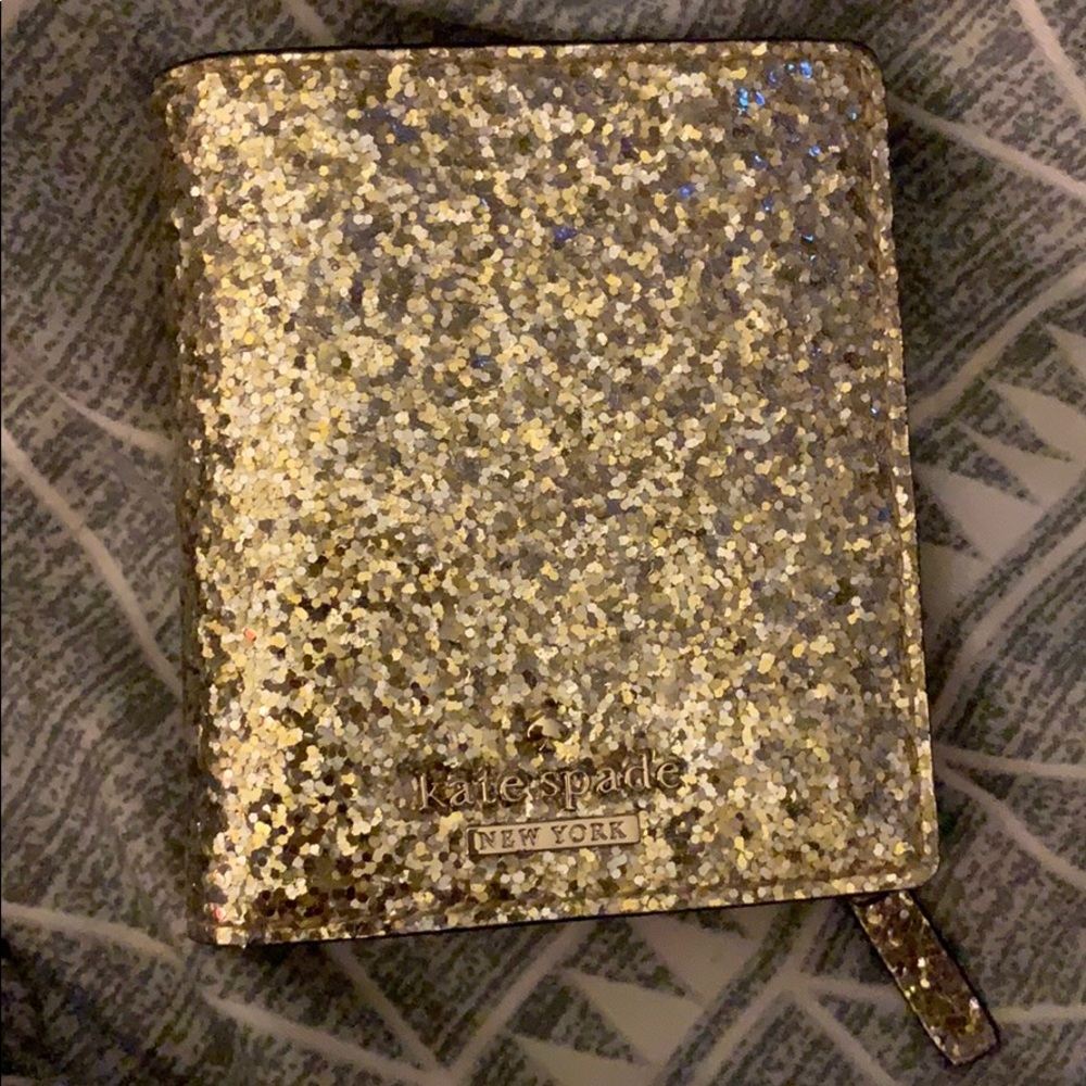 Glitter Kate Spade wallet